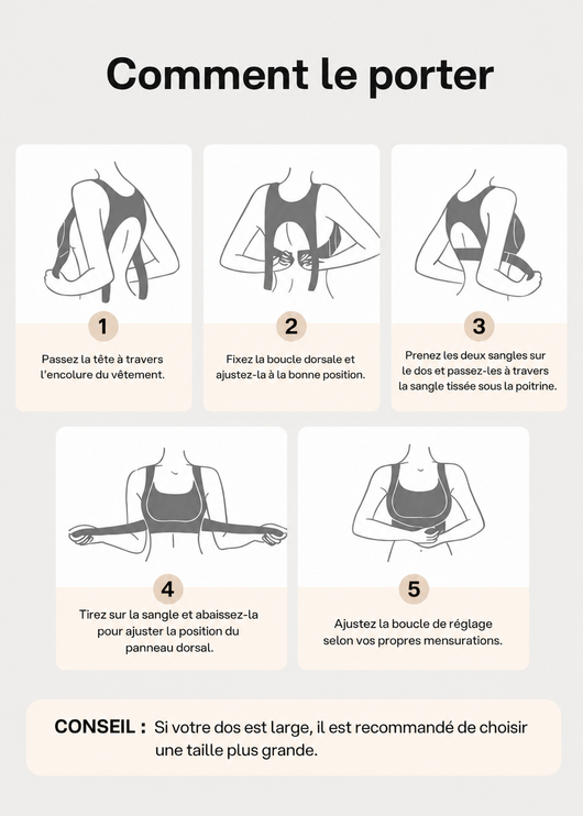 Safee™-Soutien-Gorge Correcteur de Posture